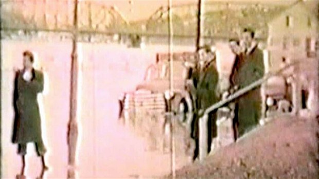 Normand DeLessard présente des inondations à Beauceville dans les années 50