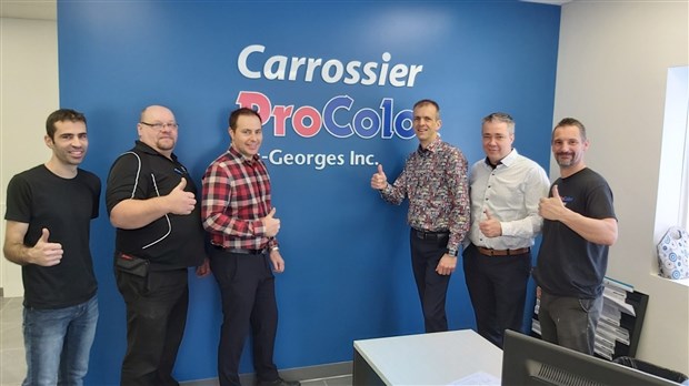 Des installations flambant neuves pour Carrosserie Procolor Saint-Georges 