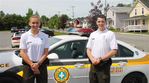 Beauceville accueillera deux cadets policiers cet été