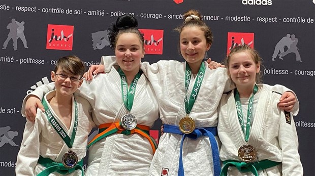 Judo Beauce LESVA revient avec 6 médailles provinciales