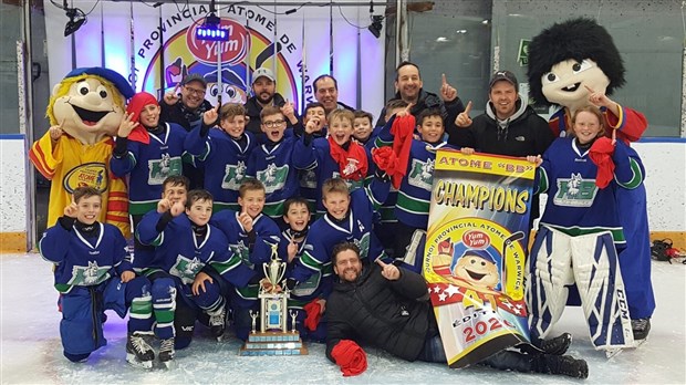 L'équipe atome BB des Lynx de la Haute-Beauce remporte les grands honneurs
