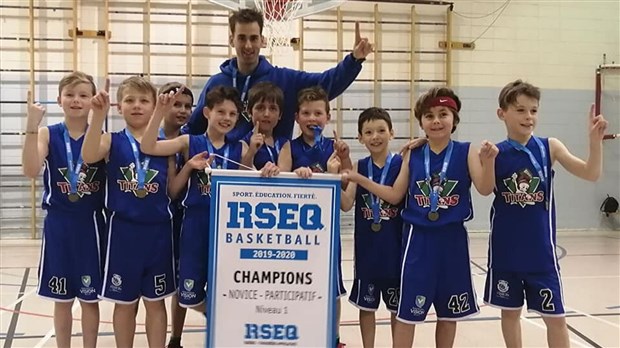 Les Titans font la conquête de leur première bannière de champions en basketball 
