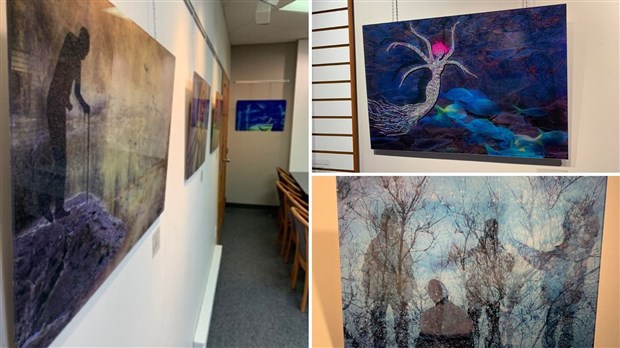 Exposition « et si je me racontais » à la bibliothèque de Beauceville