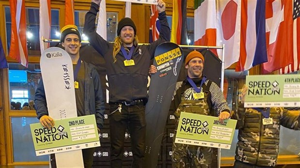 Course Noram : Éliot Grondin termine deuxième pour sa première course