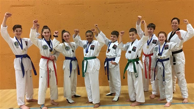 Huit médailles pour le Club de Taekwondo de Sainte-Marie