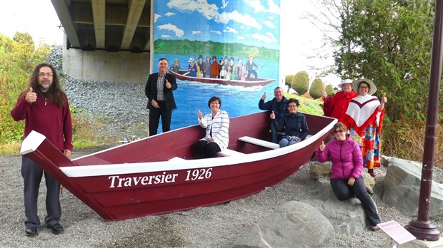 Une murale historique pour Notre-Dame-des-Pins