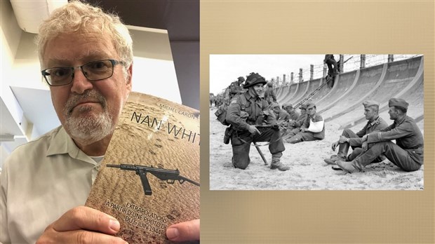 Michel Caron raconte les Canadiens-Français au débarquement de Normandie dans son dernier livre
