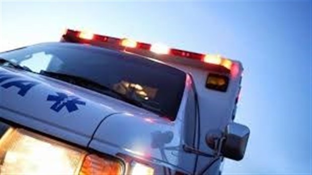 Un blessé grave dans une collision à Sainte-Marie