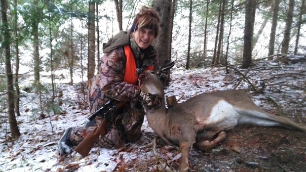 La chasse au féminin : Yolande Turcotte