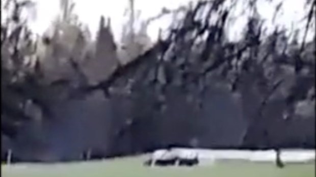 VIDEO: Un chauffard fait du grabuge au golf de Saint-Georges