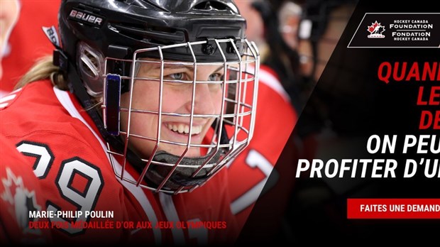 Un fonds d’aide pour les jeunes hockeyeurs mis de l’avant par Marie-Philippe Poulin
