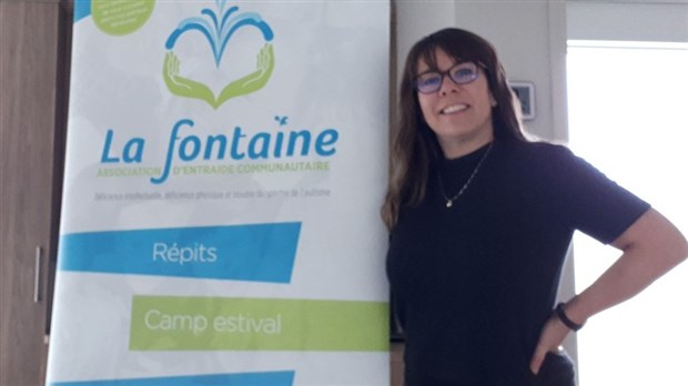Cynthia Vallée, nouvelle directrice générale de l'organisme La Fontaine 
