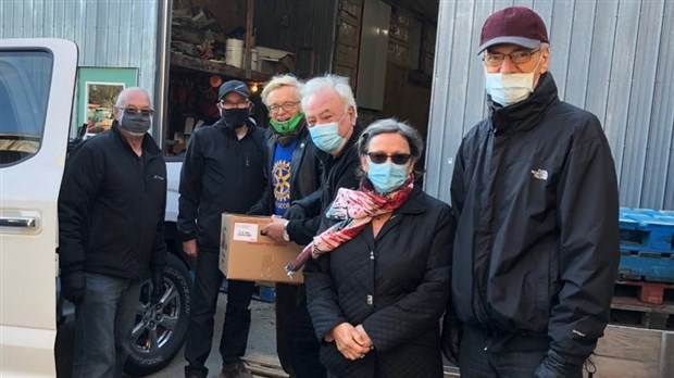 Un succès pour la campagne de pommes du Club Rotary de Saint-Georges 