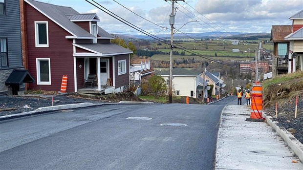 Une rue du Séminaire flambant neuve à Saint-Victor 