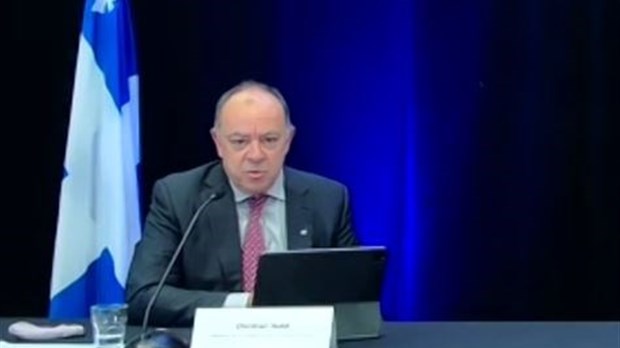 Christian Dubé lance un message pour re-motiver les Québécois à faire des efforts