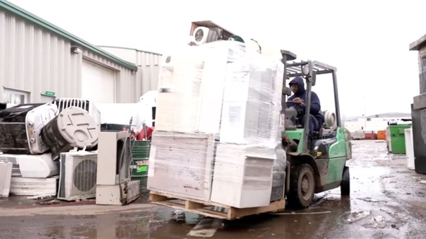 Une solution pour recycler les vieux appareils ménagers et de climatisation