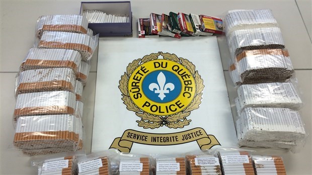 Saisie de 18 500 cigarettes de contrebande à Sainte-Marie