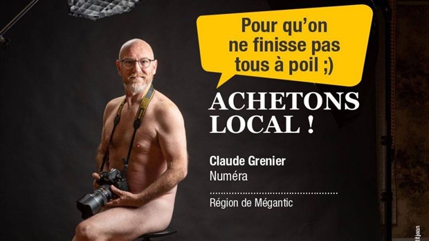 Une campagne  bien « dénudée » pour des commerçants de Lac-Mégantic