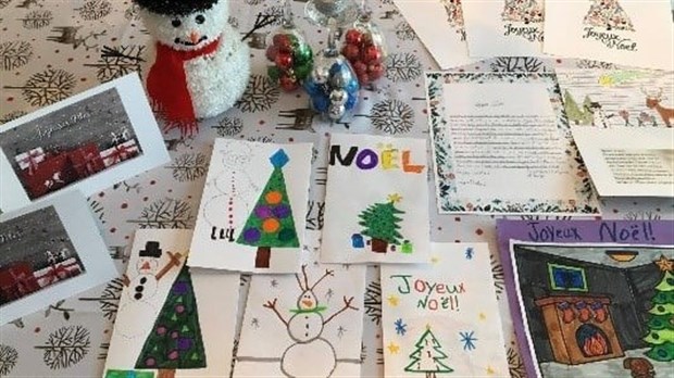 Des cartes de Noël pour les résidents du Saint-Guillaume