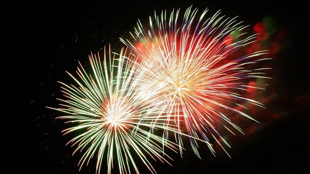 Ne ratez pas le feu d'artifice de Saint-Georges ce soir !