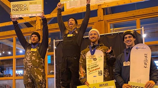 Un autre podium pour Éliot Grondin