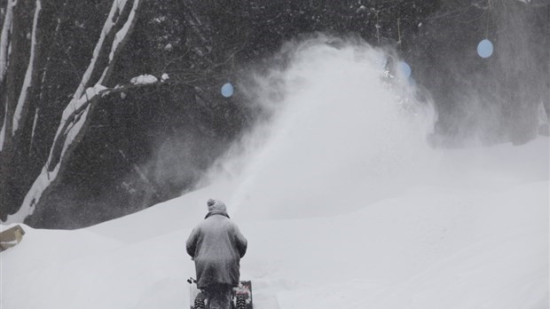 Plusieurs jours de bordée de neige pour la Beauce 