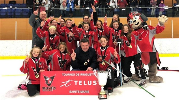 Un record d’affluence pour le Tournoi de ringuette de Sainte-Marie