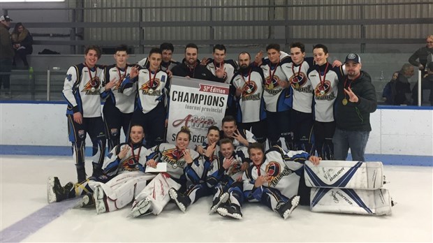 Le Turmel de Lac-Mégantic, grand gagnant du Tournoi provincial midget A de Saint-Gédéon  