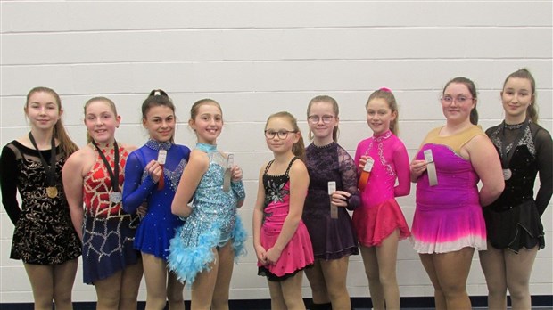 Trois patineuses du CPA de Saint-Prosper remportent des médailles