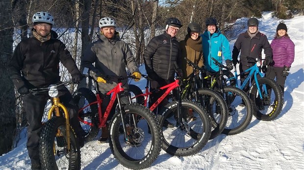 La saison hivernale débute pour le vélo de montagne à Saint-Georges