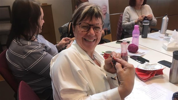 Tricoter pour la bonne cause