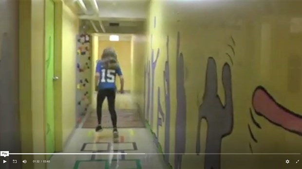 L’école Sainte-Famille revampe un vieux corridor inutilisé en super corridor actif