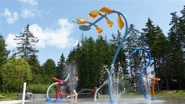 Le parc de l'Érablière aura ses jeux d'eau cet été