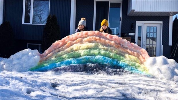 EN IMAGES : la Beauce remplie d'arcs-en-ciel 