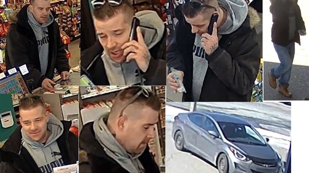 Suspect à identifier pour vols à Saint-Joseph-de-Beauce