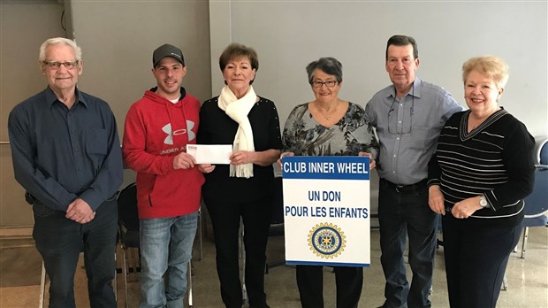 Le club Aramis de Saint-Georges remet 1 400 $ au Club Inner Wheel