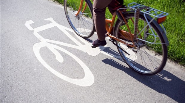 Travaux de réparation du pavage de la piste cyclable