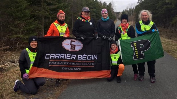 On a couru 530 km durant le Grand défi Pierre Lavoie à la Polyvalente Bélanger