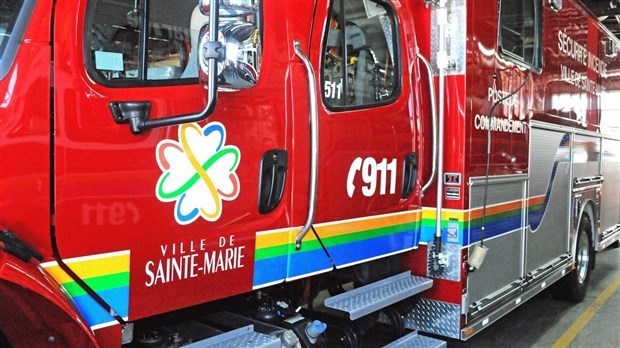 Un incendie dans un garage résidentiel à Sainte-Marie