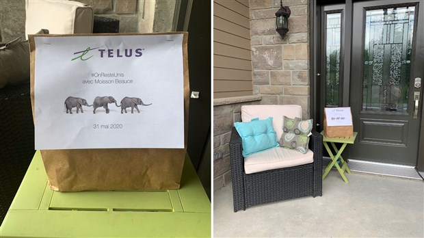 Laissez des denrées non périssables devant votre porte demain pour Moisson Beauce 