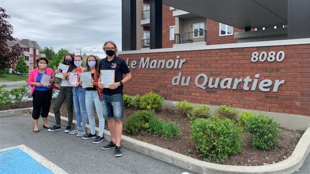 Des lettres de réconfort pour les résidents du Manoir du Quartier
