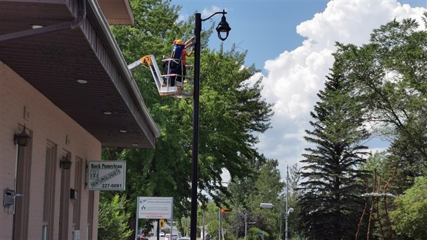 Installation de caméras de surveillance au parc Lacasse