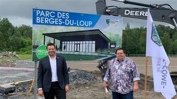 Création d'un nouveau parc de 1,2 M$ à Saint-Côme-Linière