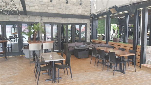 Une plus grande terrasse pour le Shaker de Saint-Georges