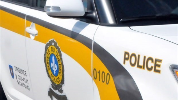 Un automobiliste arrêté sur le terrain de football de Saint-Prosper