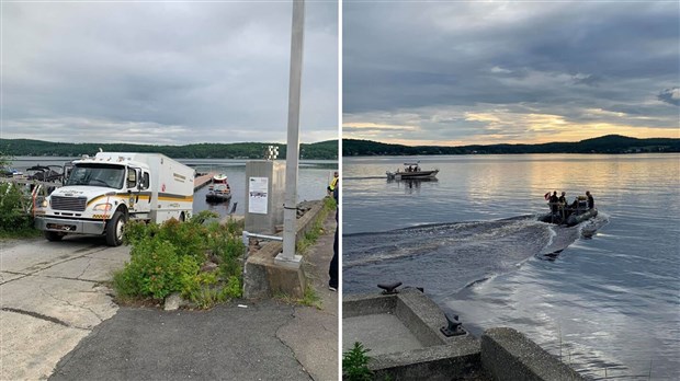 Le corps du jeune homme retrouvé dans le Grand Lac Saint-François