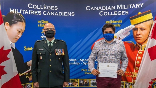Un cadet de Sainte-Marie accepté au Collège militaire royal du Canada