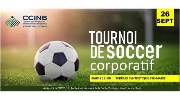 Tournoi de soccer corporatif en septembre prochain