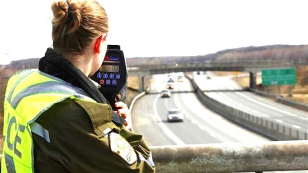 Un conducteur capté à 171 km/h sur l'Autoroute 73