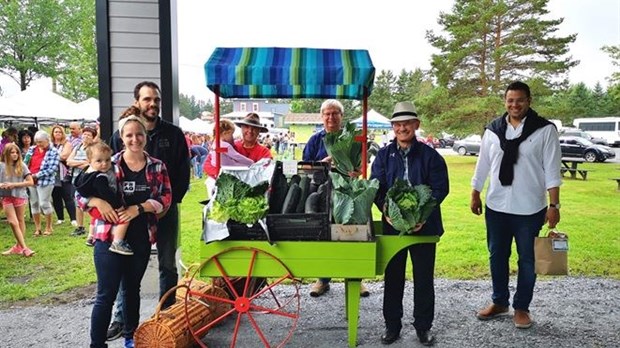 Un premier succès pour le Chariot du Marché fermier des Etchemins